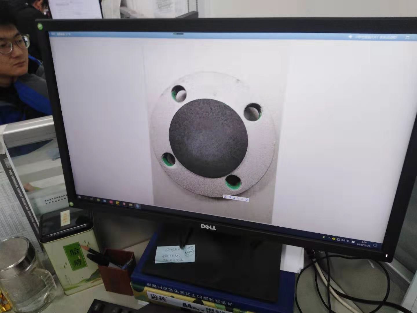 富錦國(guó)欣64寸法蘭片在江蘇利柏特股份有限公司運(yùn)用