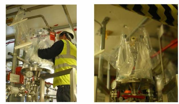 毒氣臭味泄露之充氣管道墊