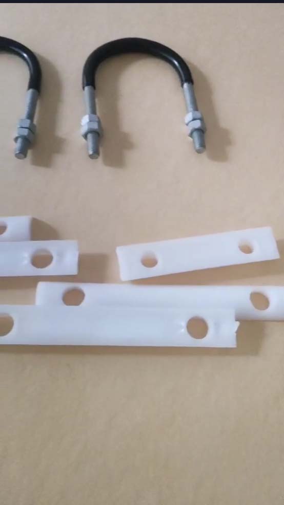 防腐U 型螺栓半圓棒管夾(I ROD 型）