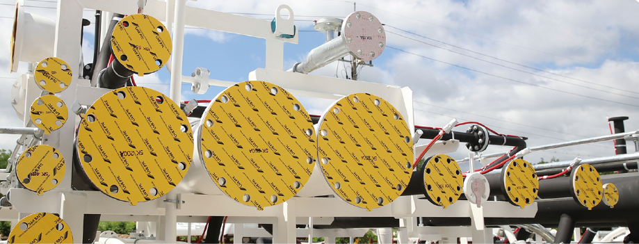 焊接噴涂法蘭密封面紙板