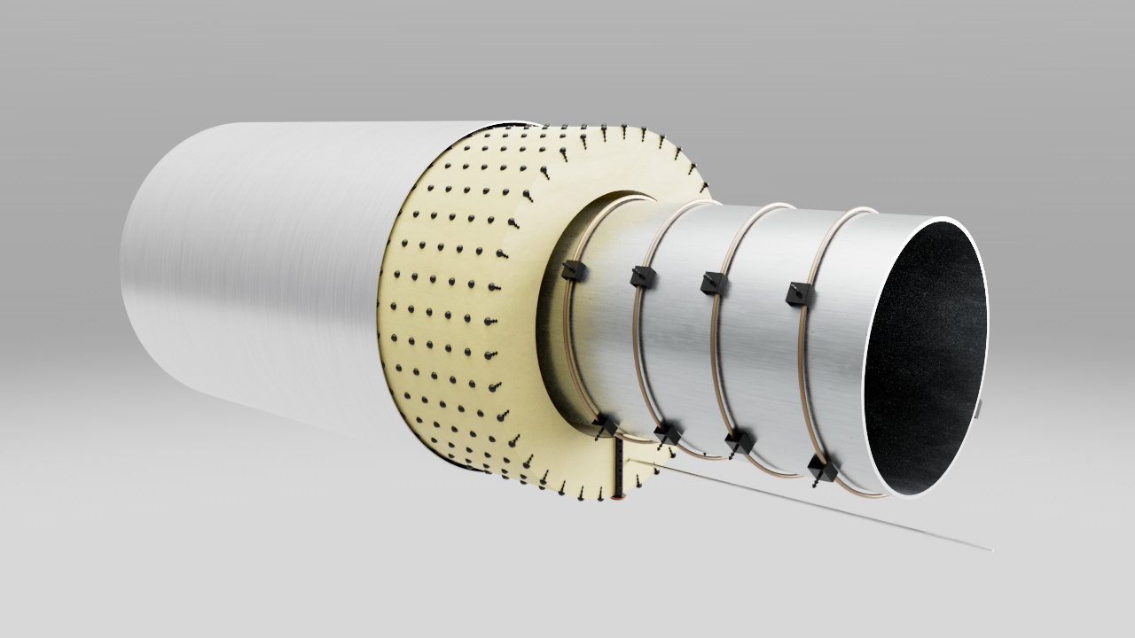 保溫濕氣損壞隔離