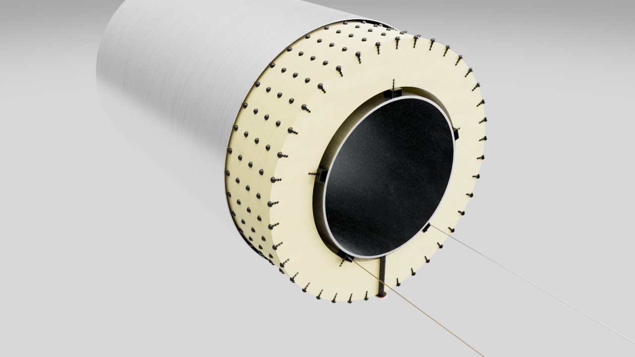 保溫層水氣檢測及自動吹干系統(tǒng)